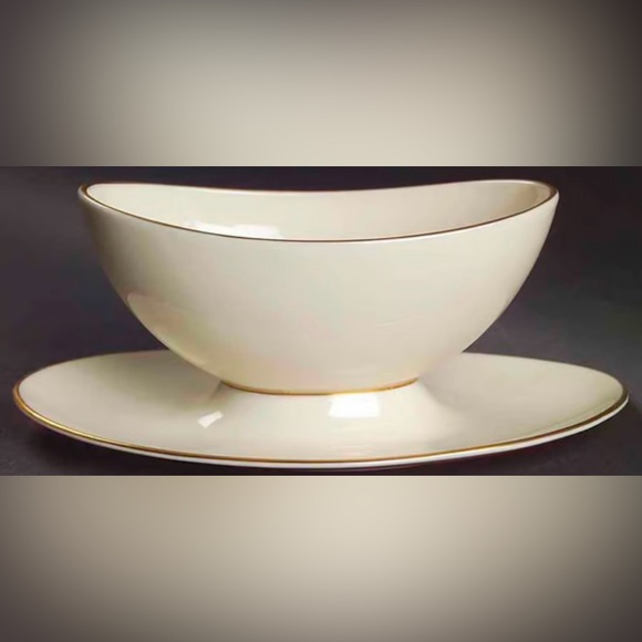 Lenox Olympia Gold Gravy boat.